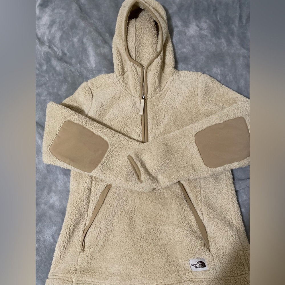 North face Sherpa quarter zip